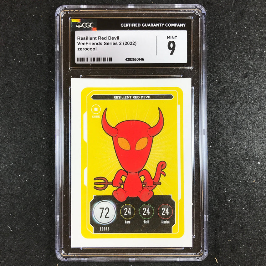VeeFriends Series 2 Gary Vee Owned RESILIENT RED DEVIL Core CGC 9 (146)