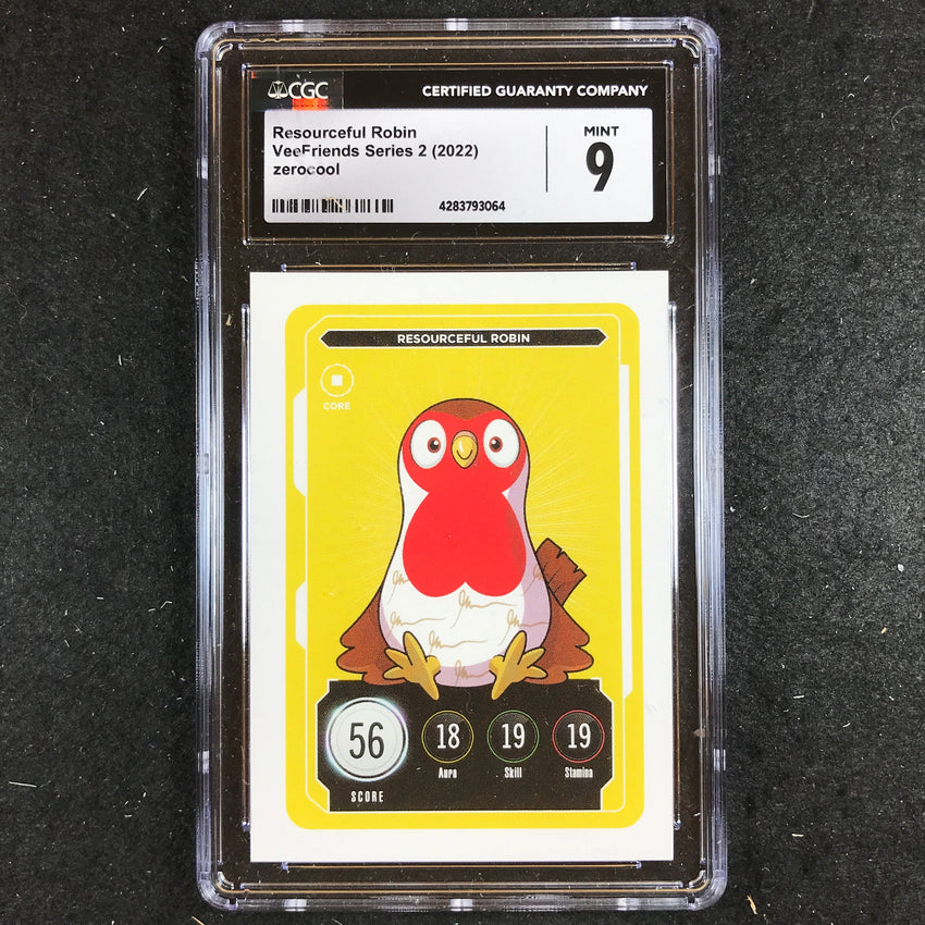 VeeFriends Series 2 Gary Vee Owned RESOURCEFUL ROBIN Core CGC 9 (064)