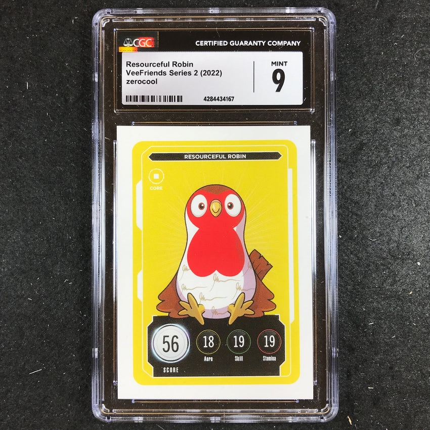 VeeFriends Series 2 Gary Vee Owned RESOURCEFUL ROBIN Core CGC 9 (167)