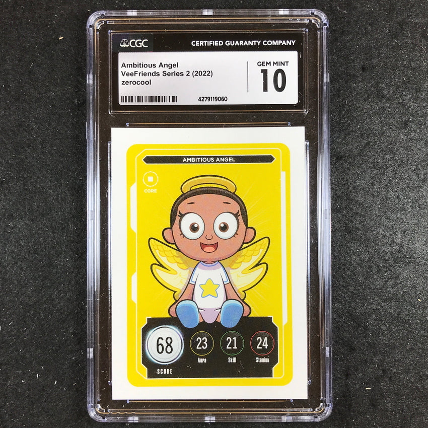 VeeFriends Series 2 Gary Vee Owned AMBITIOUS ANGEL Core CGC 10 (060)
