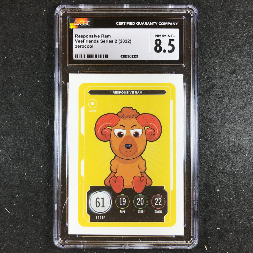 VeeFriends Series 2 Gary Vee Owned RESPONSIVE RAM Core CGC 8.5 (231)