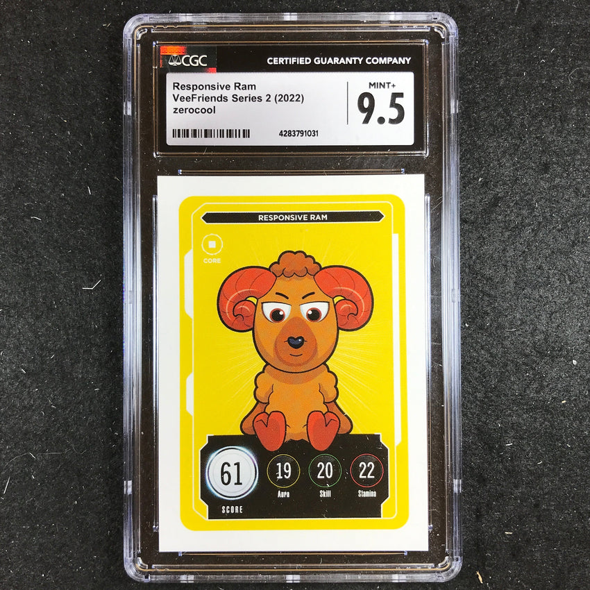VeeFriends Series 2 Gary Vee Owned RESPONSIVE RAM Core CGC 9.5 (031)