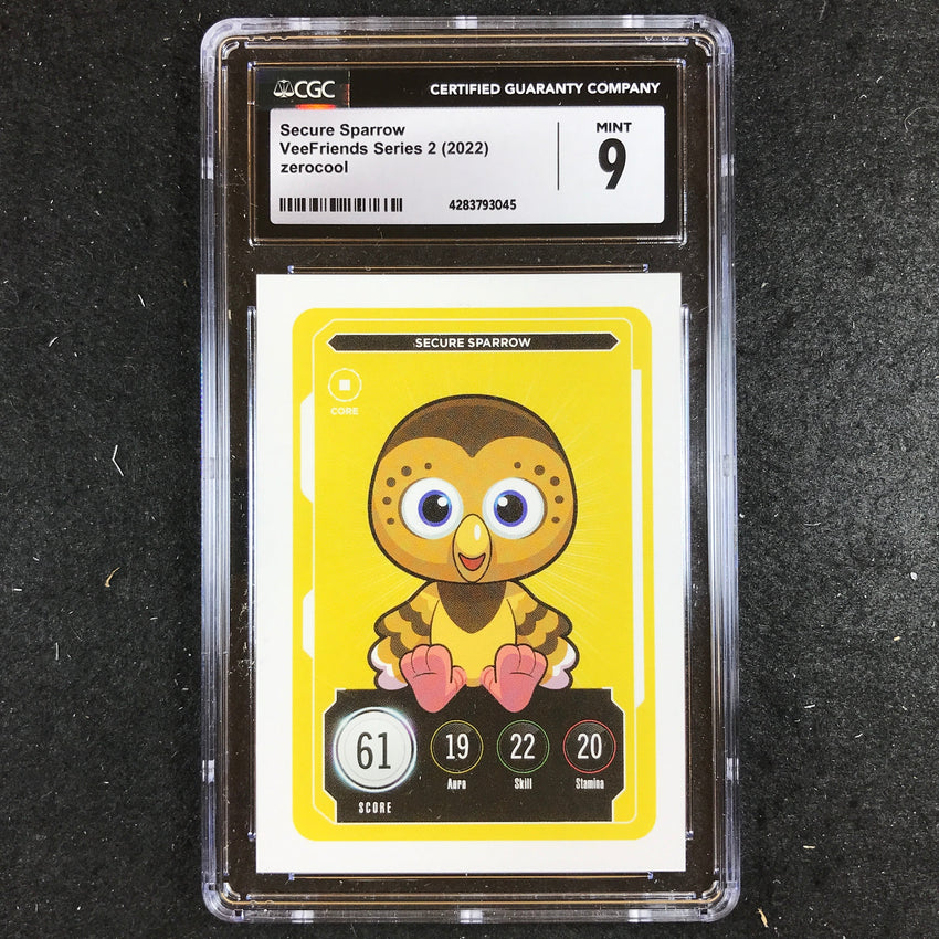 VeeFriends Series 2 Gary Vee Owned SECURE SPARROW Core CGC 9 (045)