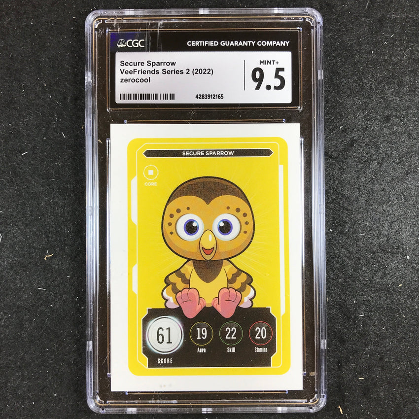 VeeFriends Series 2 Gary Vee Owned SECURE SPARROW Core CGC 9.5 (165)