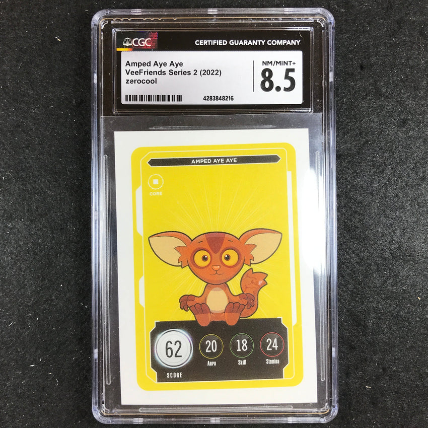 VeeFriends Series 2 Gary Vee Owned AMPED AYE AYE Core CGC 8.5 (216)