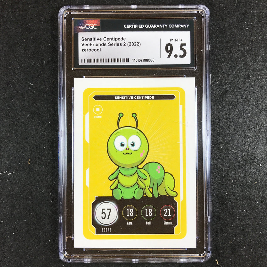 VeeFriends Series 2 SENSITIVE CENTIPEDE Core CGC 9.5 (066)