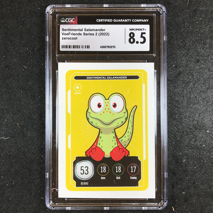 VeeFriends Series 2 Gary Vee Owned SENTIMENTAL SALAMANDER Core CGC 8.5 (270)