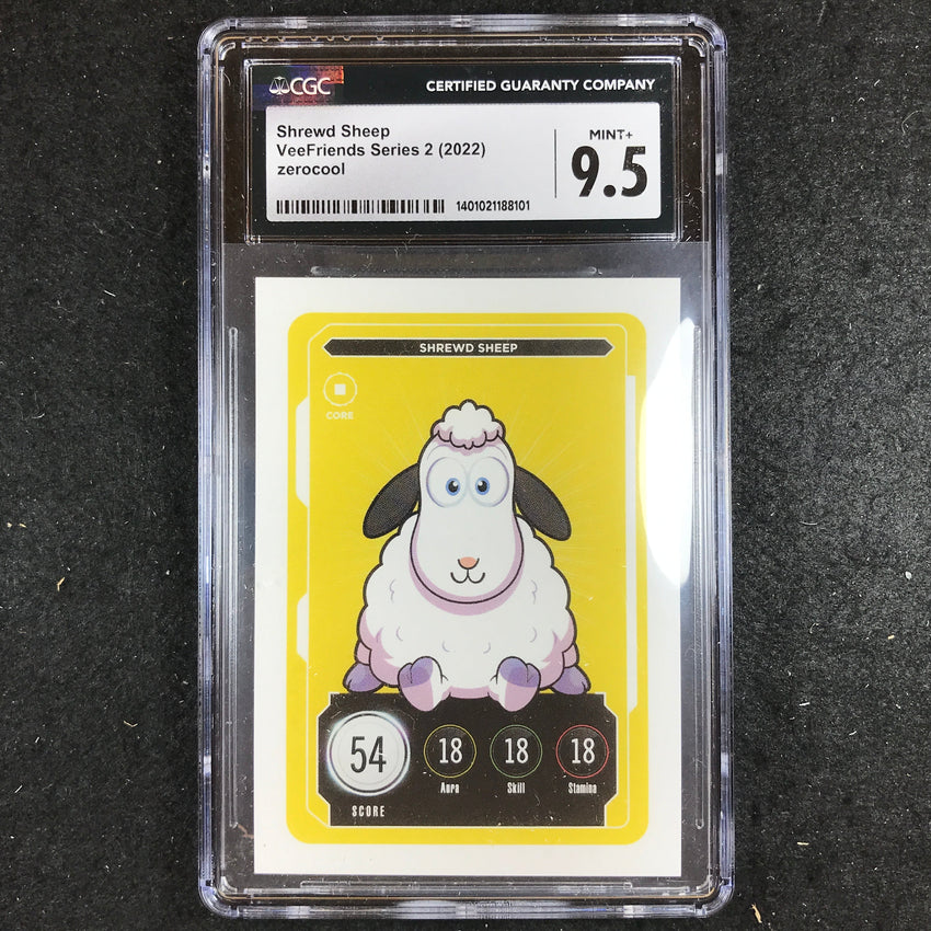 VeeFriends Series 2 SHREWD SHEEP Core CGC 9.5 (101)