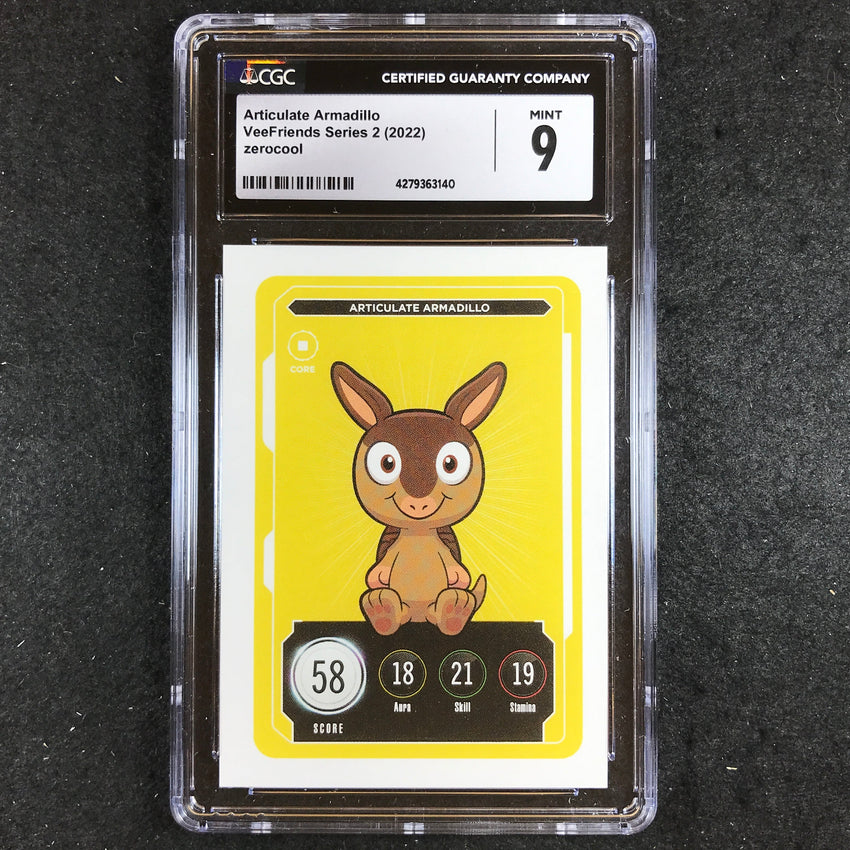 VeeFriends Series 2 Gary Vee Owned ARTICULATE ARMADILLO Core CGC 9 (140)