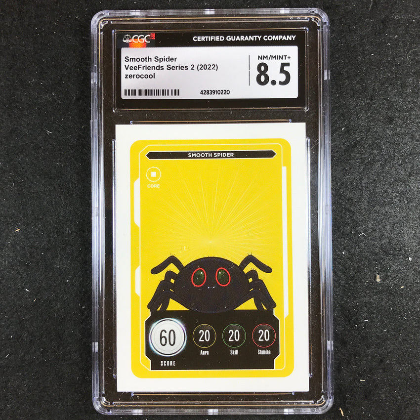 VeeFriends Series 2 Gary Vee Owned SMOOTH SPIDER Core CGC 8.5 (220)