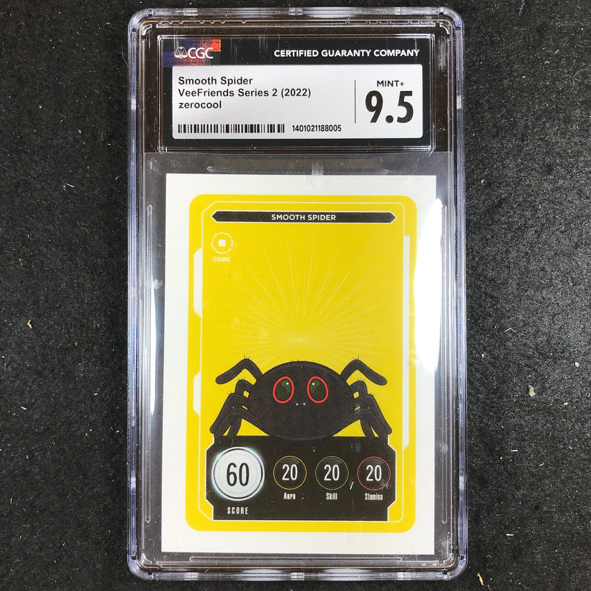 VeeFriends Series 2 SMOOTH SPIDER Core CGC 9.5 (005)