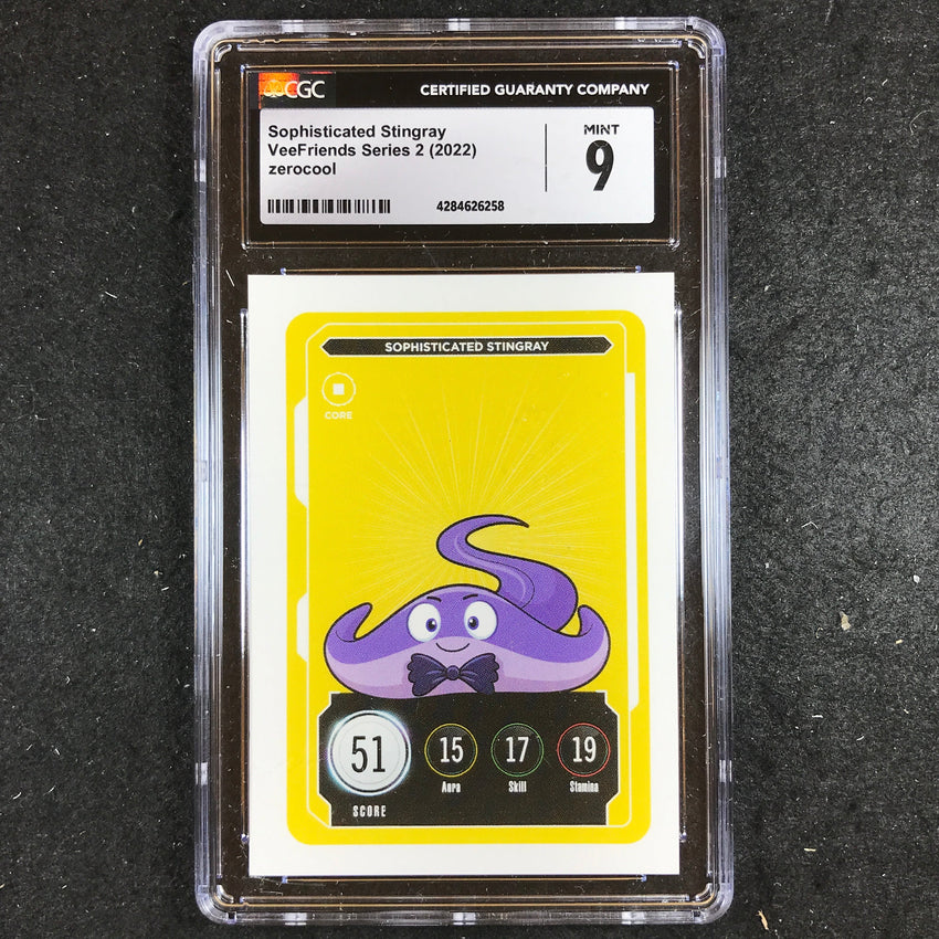 VeeFriends Series 2 Gary Vee Owned SOPHISTICATED STINGRAY Core CGC 9 (258)