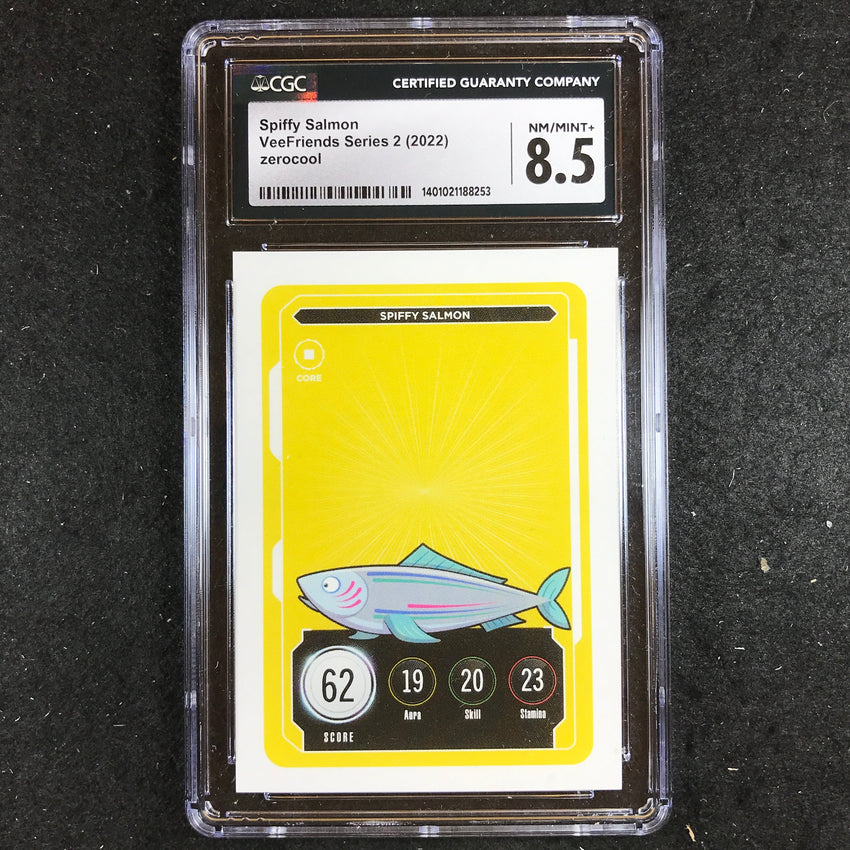 VeeFriends Series 2 SPIFFY SALMON Core CGC 8.5 (253)