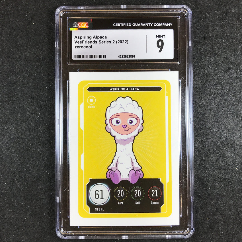 VeeFriends Series 2 Gary Vee Owned ASPIRING ALPACA Core CGC 9 (091)