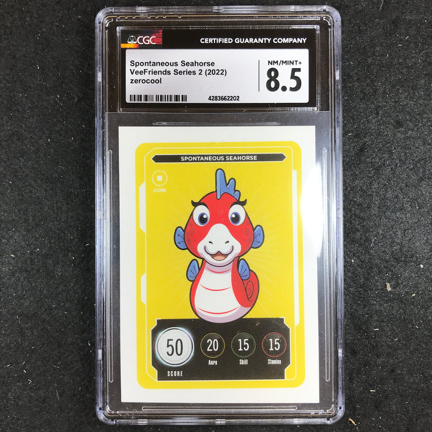 VeeFriends Series 2 Gary Vee Owned SPONTANEOUS SEAHORSE Core CGC 8.5 (202)