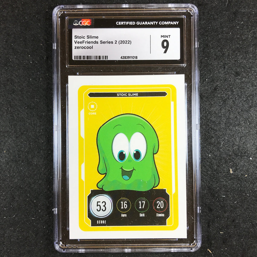 VeeFriends Series 2 Gary Vee Owned STOIC SLIME Core CGC 9 (018)