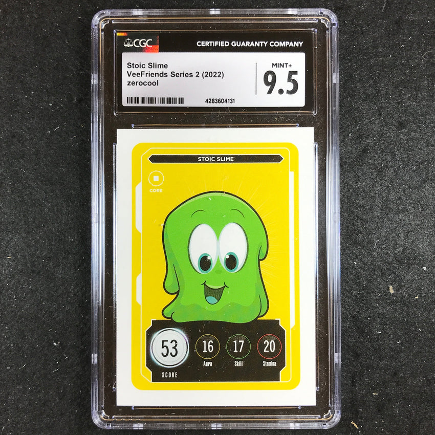 VeeFriends Series 2 Gary Vee Owned STOIC SLIME Core CGC 9.5 (131)