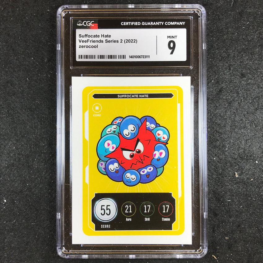 VeeFriends Series 2 SUFFOCATE HATE Core CGC 9 (111)