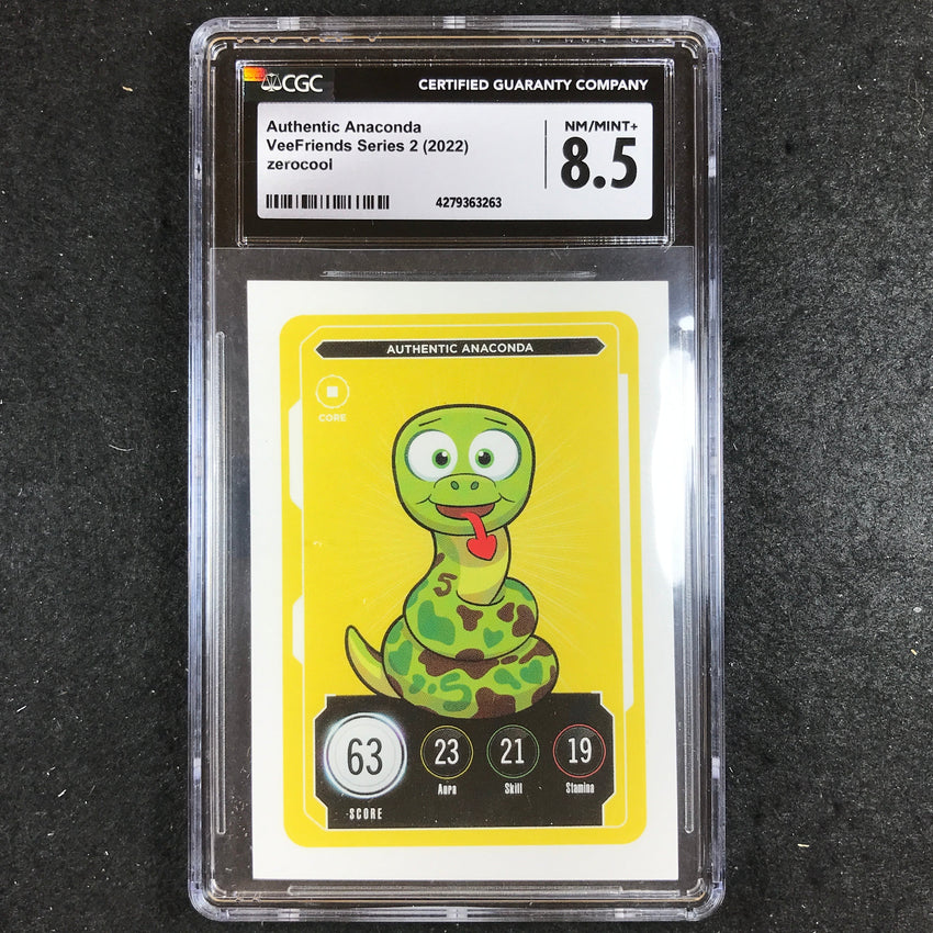 VeeFriends Series 2 Gary Vee Owned AUTHENTIC ANACONDA Core CGC 8.5 (263)