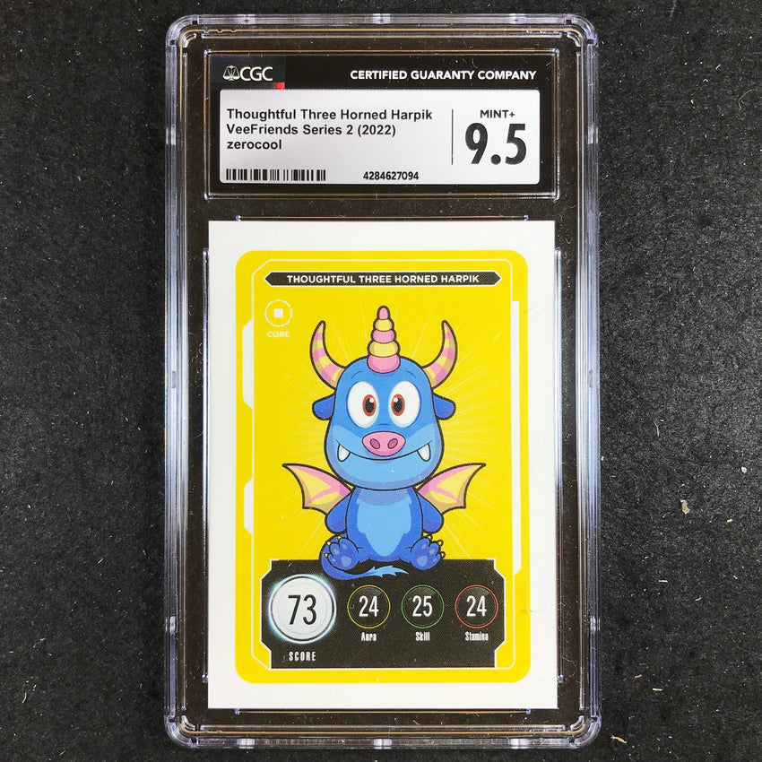 VeeFriends S2 Gary Vee Owned THOUGHTFUL THREE HORNED HARPIK Core CGC 9.5 (094)