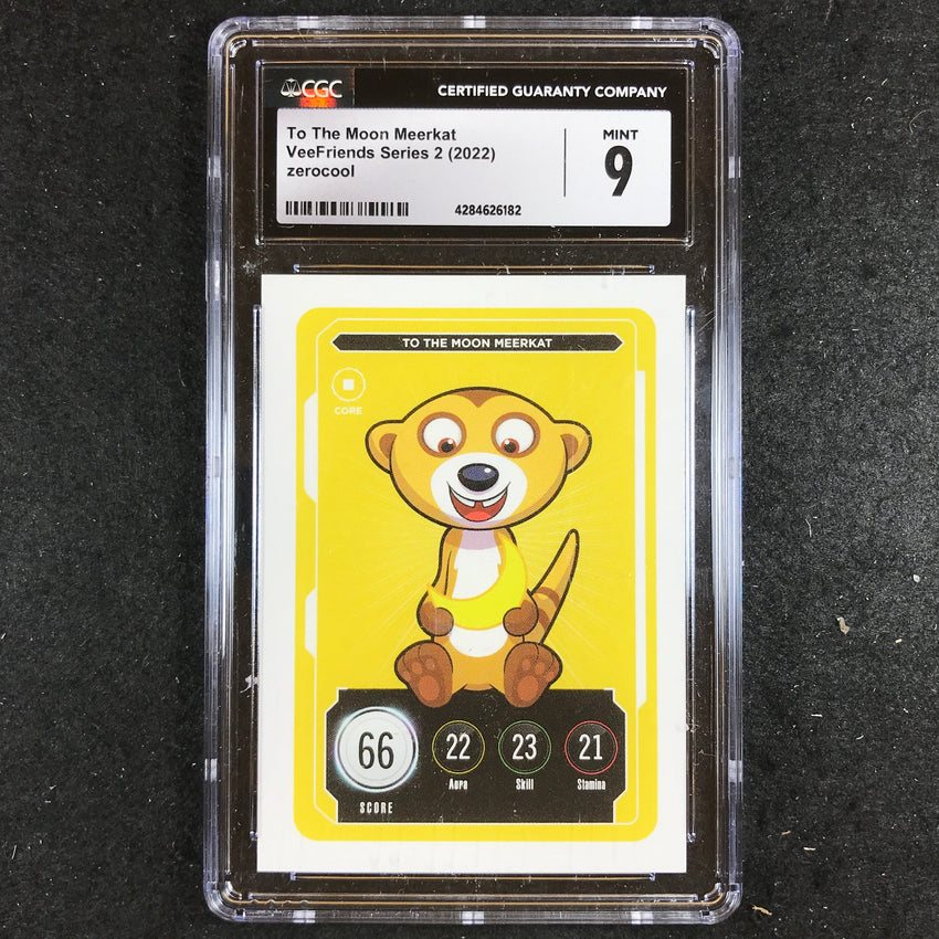 VeeFriends Series 2 Gary Vee Owned TO THE MOON MEERKAT Core CGC 9 (182)