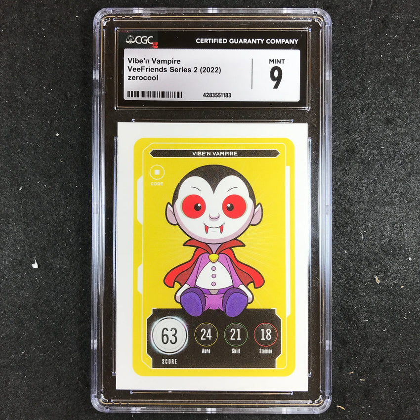 VeeFriends Series 2 Gary Vee Owned VIBE'N VAMPIRE Core CGC 9 (183)