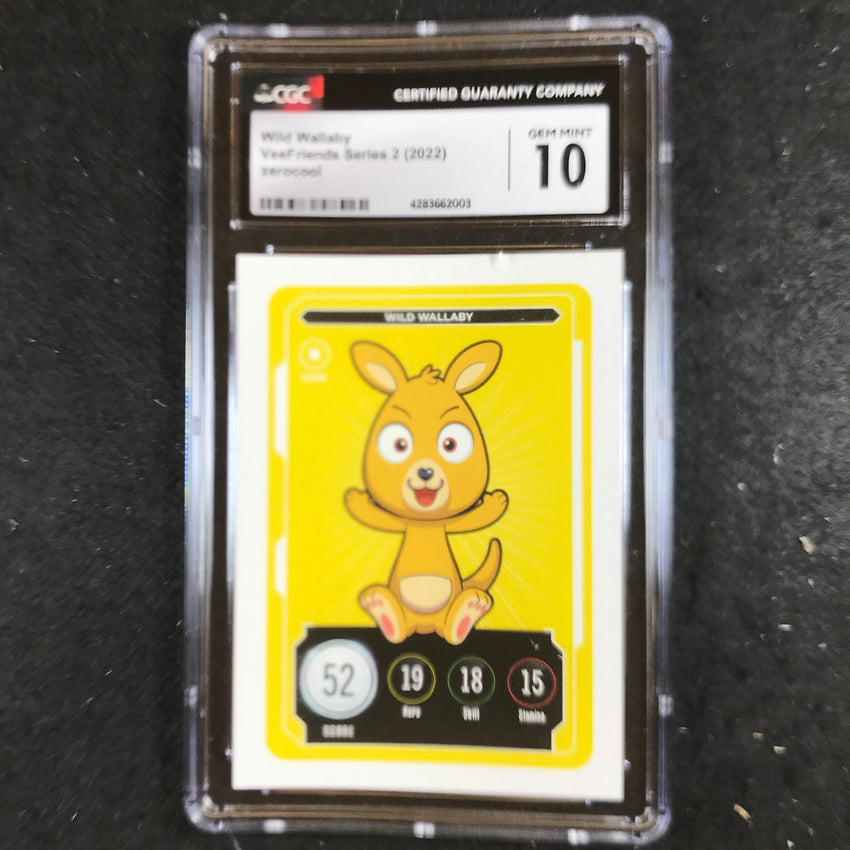 VeeFriends Series 2 Gary Vee Owned WILD WALLABY Core CGC 10 (003)