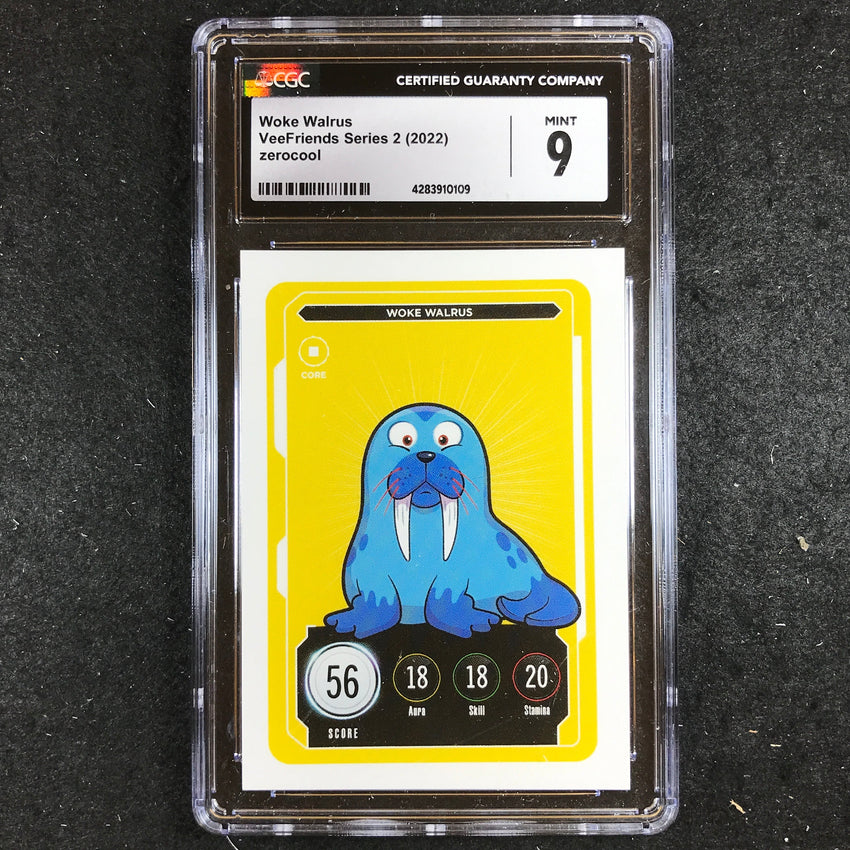 VeeFriends Series 2 Gary Vee Owned WOKE WALRUS Core CGC 9 (109)