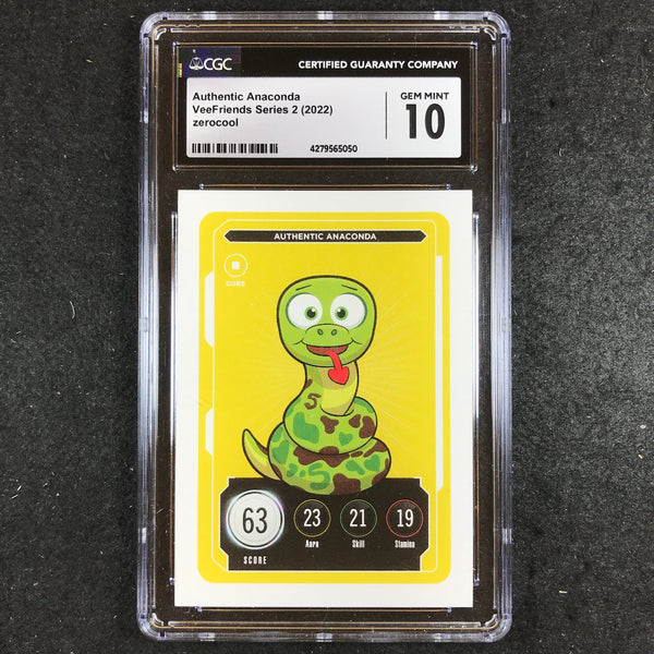VeeFriends Series 2 Gary Vee Owned AUTHENTIC ANACONDA Core CGC 10 (050 –  Cherry Collectables
