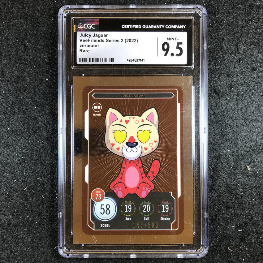 VeeFriends Series 2 Gary Vee Owned JUICY JAGUAR Rare 148/500 CGC 9.5 (141)