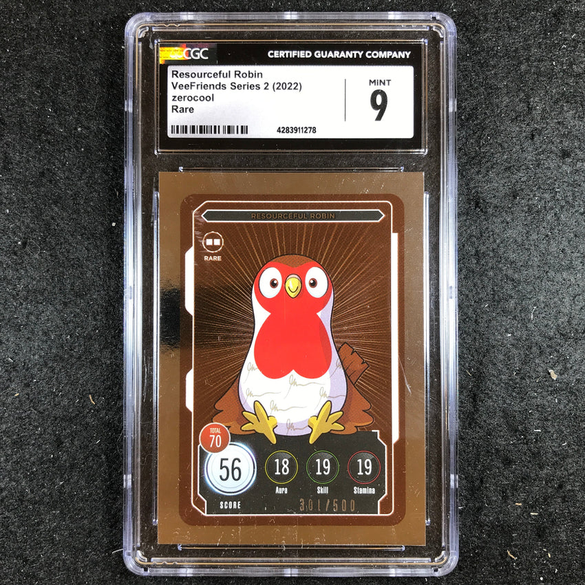 VeeFriends Series 2 Gary Vee Owned RESOURCEFUL ROBIN Rare 301/500 CGC 9 (278)