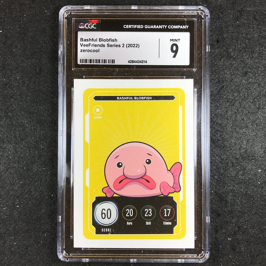 VeeFriends Series 2 Gary Vee Owned BASHFUL BLOBFISH Core CGC 9 (214)