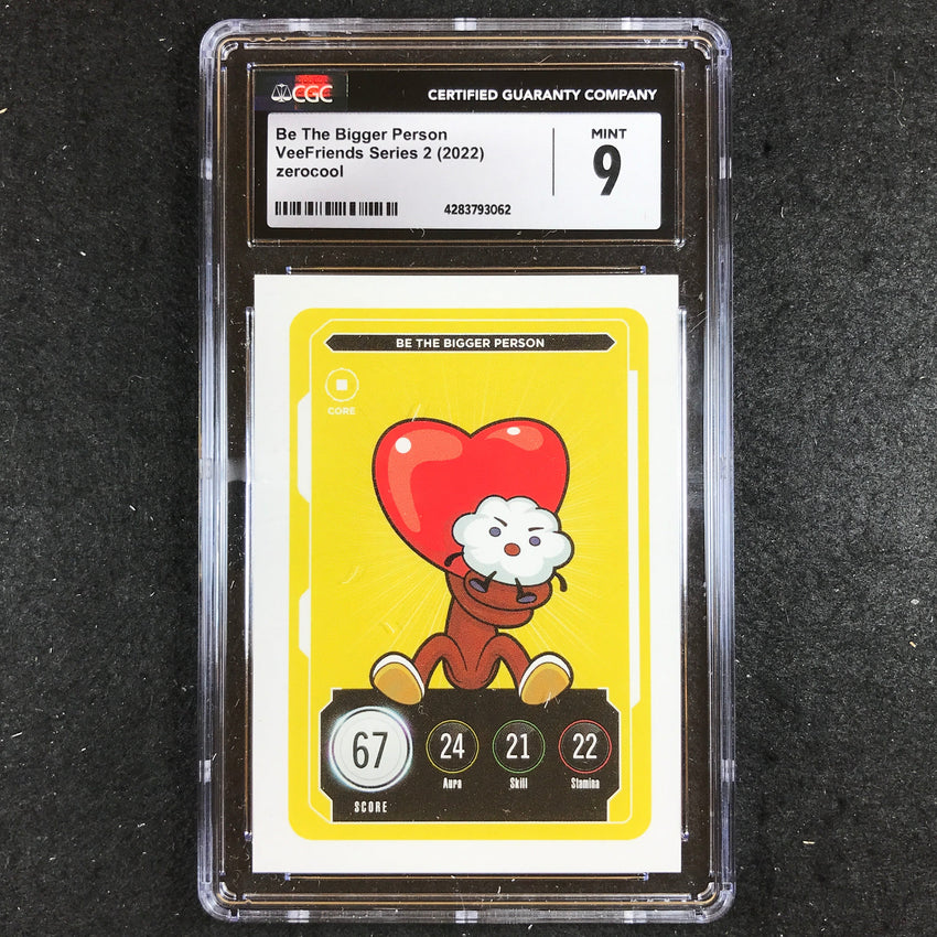 VeeFriends Series 2 Gary Vee Owned BE THE BIGGER PERSON Core CGC 9 (062)