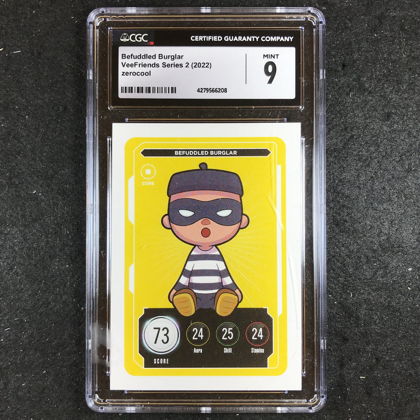 VeeFriends Series 2 Gary Vee Owned BEFUDDLED BURGLAR Core CGC 9 (208)