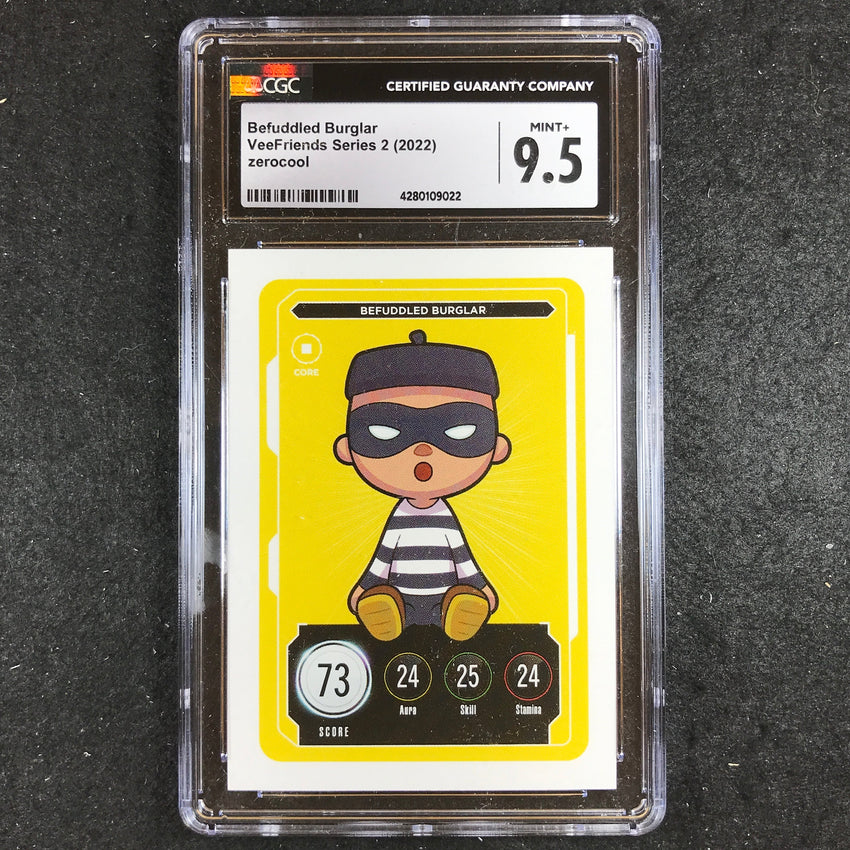 VeeFriends Series 2 Gary Vee Owned BEFUDDLED BURGLAR Core CGC 9.5 (022)