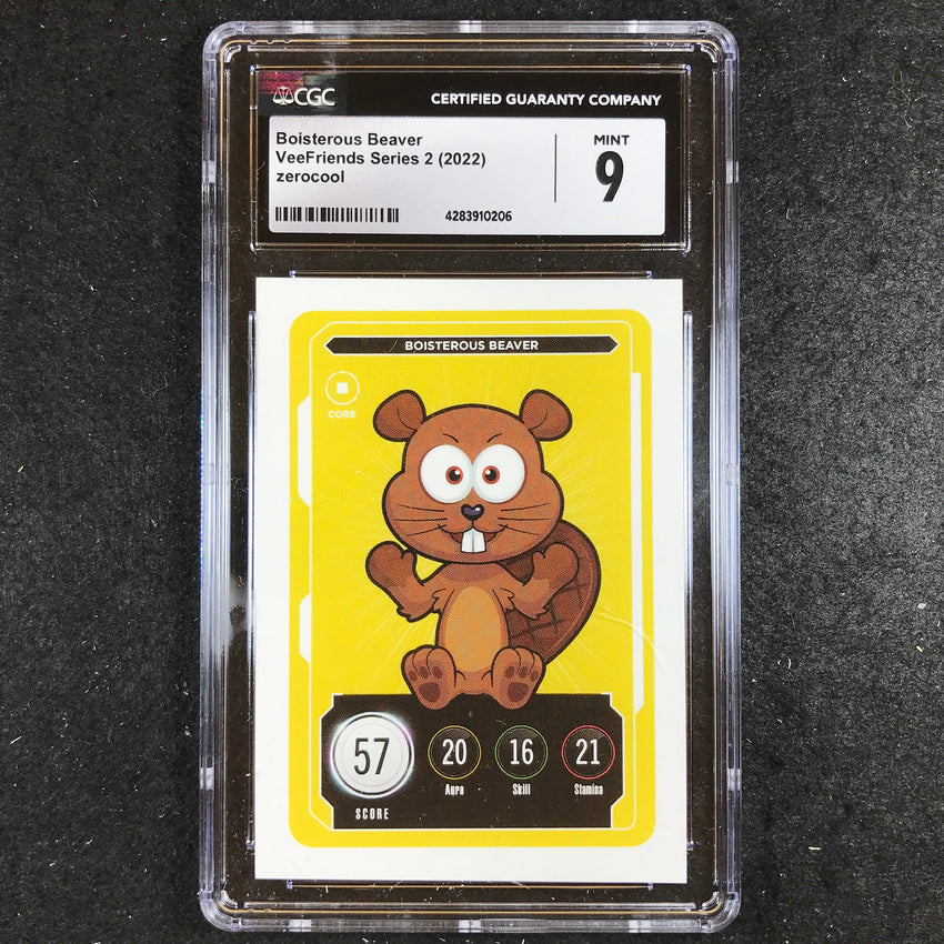 VeeFriends Series 2 Gary Vee Owned BOISTEROUS BEAVER Core CGC 9 (206)