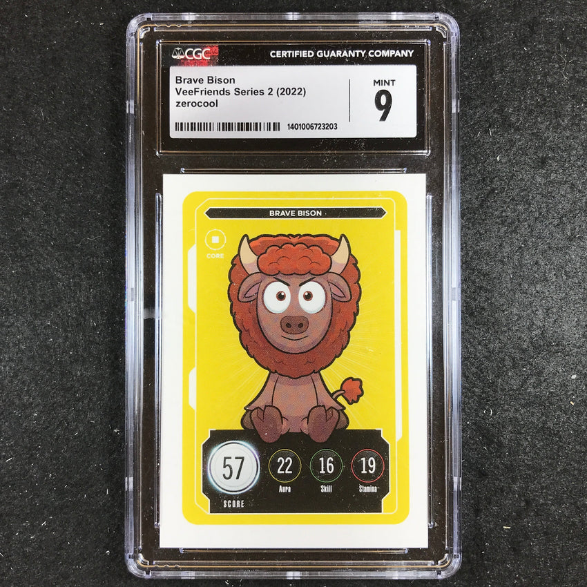 VeeFriends Series 2 BRAVE BISON Core CGC 9 (203)