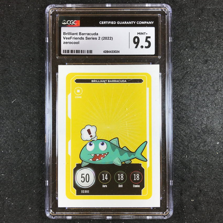 VeeFriends Series 2 Gary Vee Owned BRILLIANT BARRACUDA Core CGC 9.5 (024)