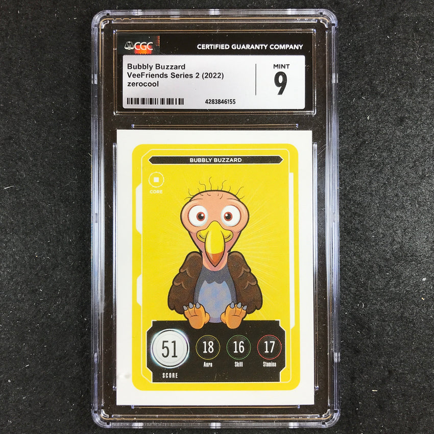 VeeFriends Series 2 Gary Vee Owned BUBBLY BUZZARD Core CGC 9 (155)