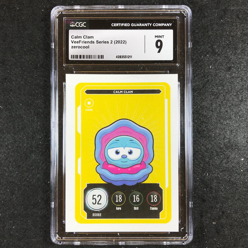 VeeFriends Series 2 Gary Vee Owned CALM CLAM Core CGC 9 (211)