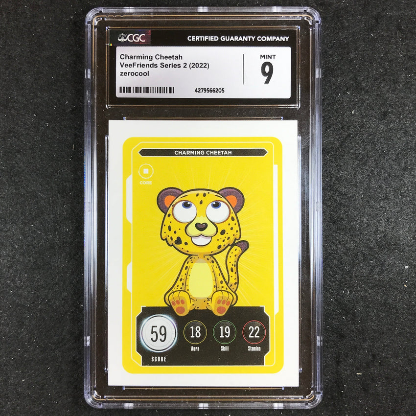 VeeFriends Series 2 Gary Vee Owned CHARMING CHEETAH Core CGC 9 (205)
