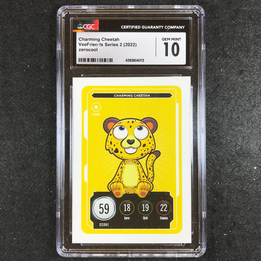 VeeFriends Series 2 Gary Vee Owned CHARMING CHEETAH Core CGC 10 (012)