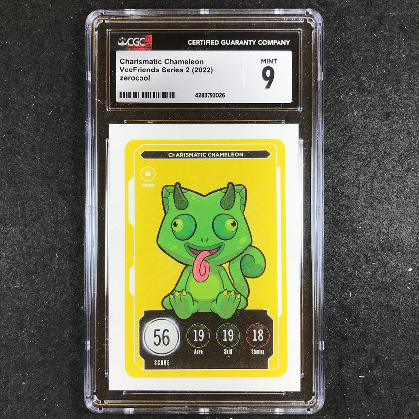 VeeFriends Series 2 Gary Vee Owned CHARISMATIC CHARMELEON Core CGC 9 (026)