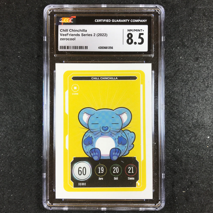 VeeFriends Series 2 Gary Vee Owned CHILL CHINCHILLA Core CGC 8.5 (256)