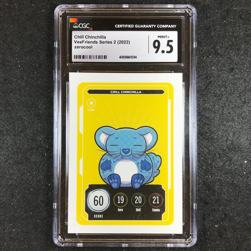 VeeFriends Series 2 Gary Vee Owned CHILL CHINCHILLA Core CGC 9.5 (034)