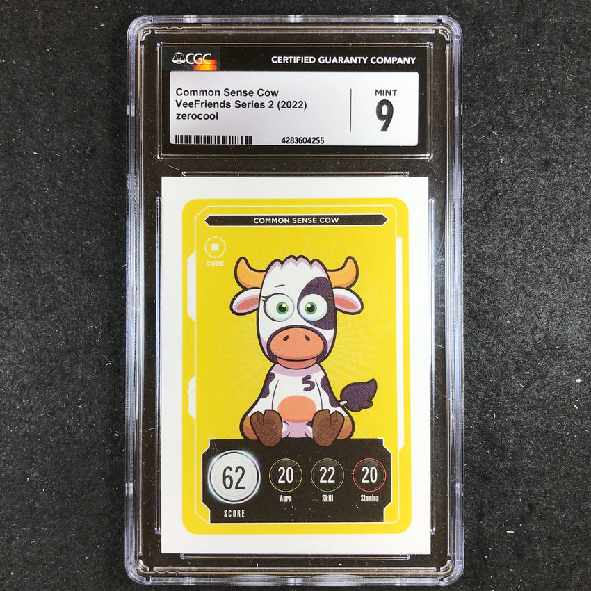 VeeFriends Series 2 Gary Vee Owned COMMON SENSE COW Core CGC 9 (255)