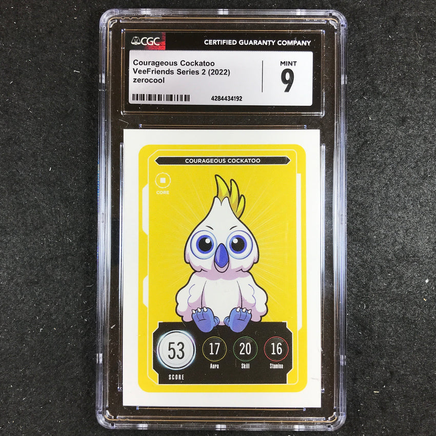 VeeFriends Series 2 Gary Vee Owned COURAGEOUS COCKATOO Core CGC 9 (192)
