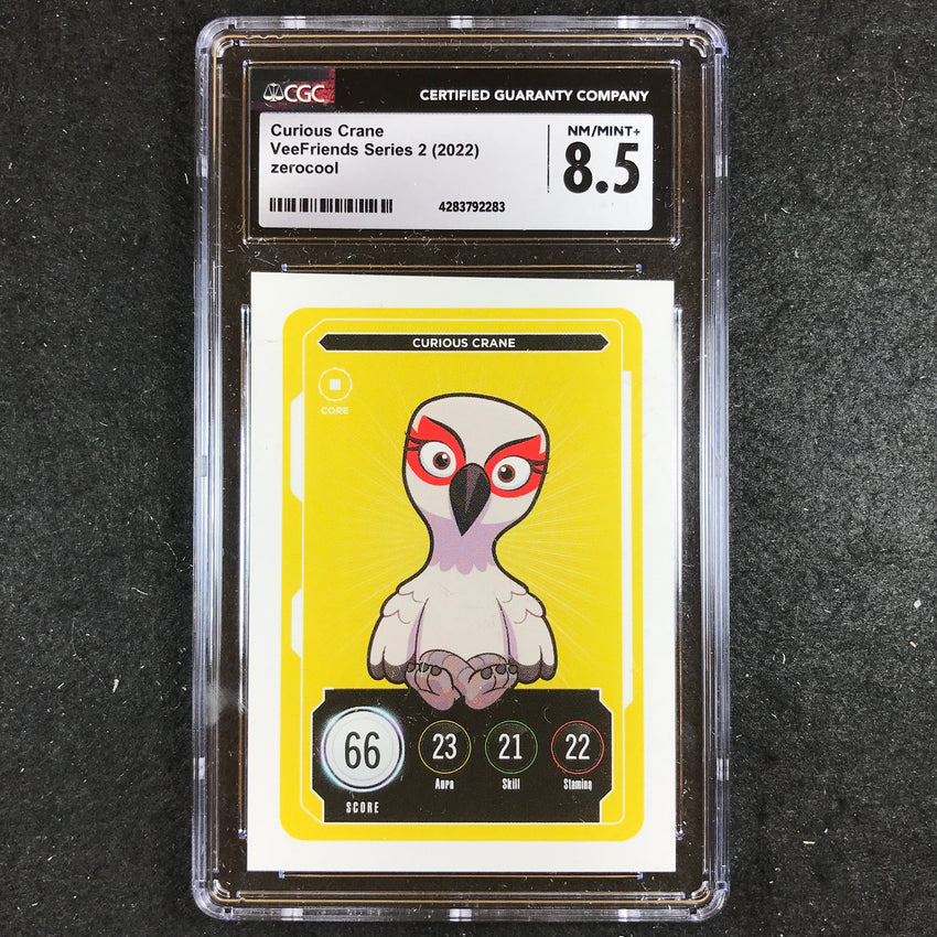 VeeFriends Series 2 Gary Vee Owned CURIOUS CRANE Core CGC 8.5 (283)