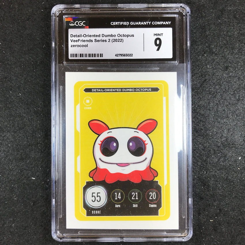 VeeFriends Series 2 Gary Vee Owned DETAIL-ORIENTED DUMBO OCTOPUS Core CGC 9 (022)