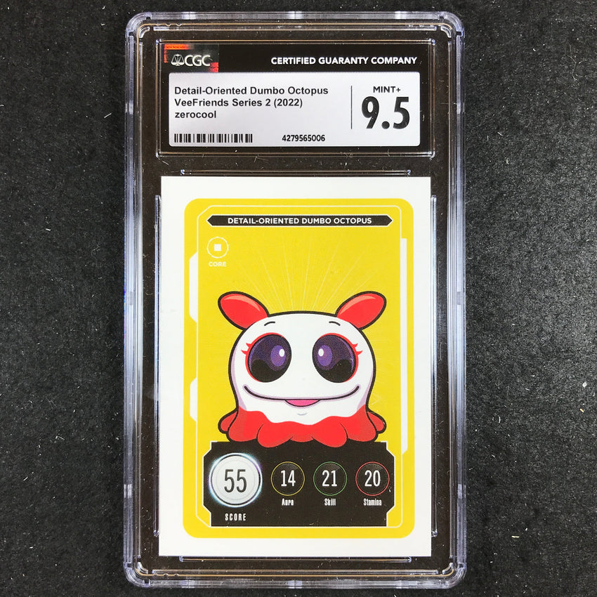 VeeFriends S2 Gary Vee Owned DETAIL-ORIENTED DUMBO OCTOPUS Core CGC 9.5 (006)